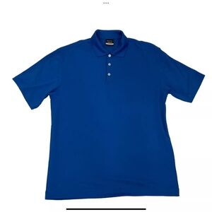 Nike Golf Dri-Fit Polo Shirt Size Large
Blue 
Short Sleeve
Moisture wicking